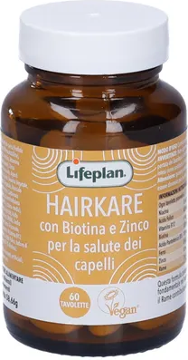 LIFEPLAN PRODUCTS Ltd Lifeplan Haircare 60 Tavolette - Integratore per la Cura dei Capelli