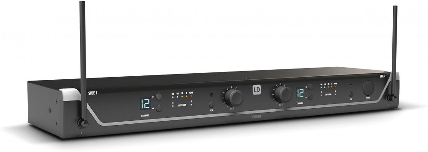LD Systems U305 R2 - Dual Empfänger- 584 - 608 Mhz