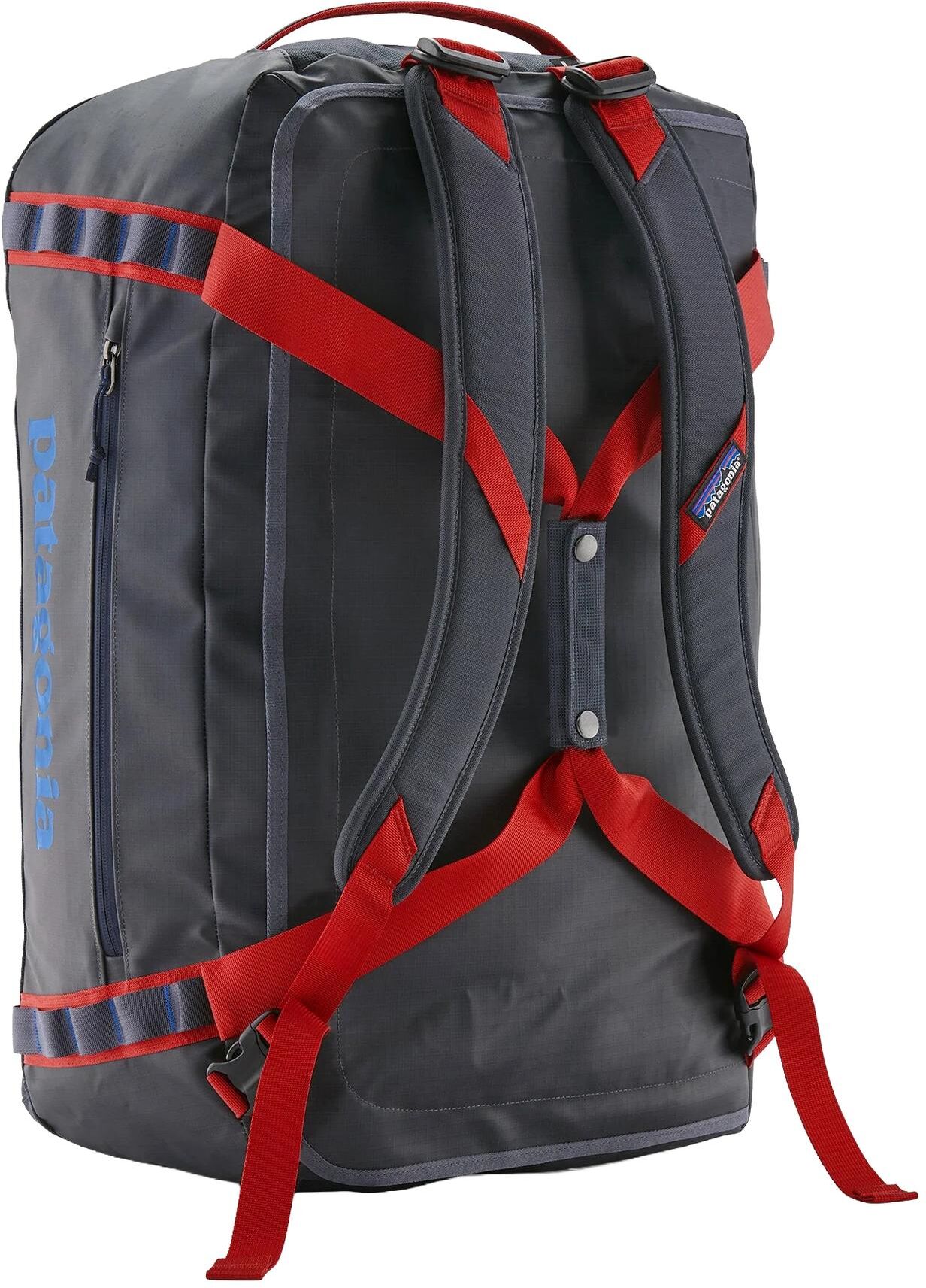 Reisetasche PATAGONIA "Duffle Bag Black Hole", grau (blau), Taschen, Damen, B/H/T: 58cm x 34cm x 83cm, Kunststoff, Reisetasche, B:58cm H:34cm T:83cm blau B/H/T: 58cm x 34cm x 83cm