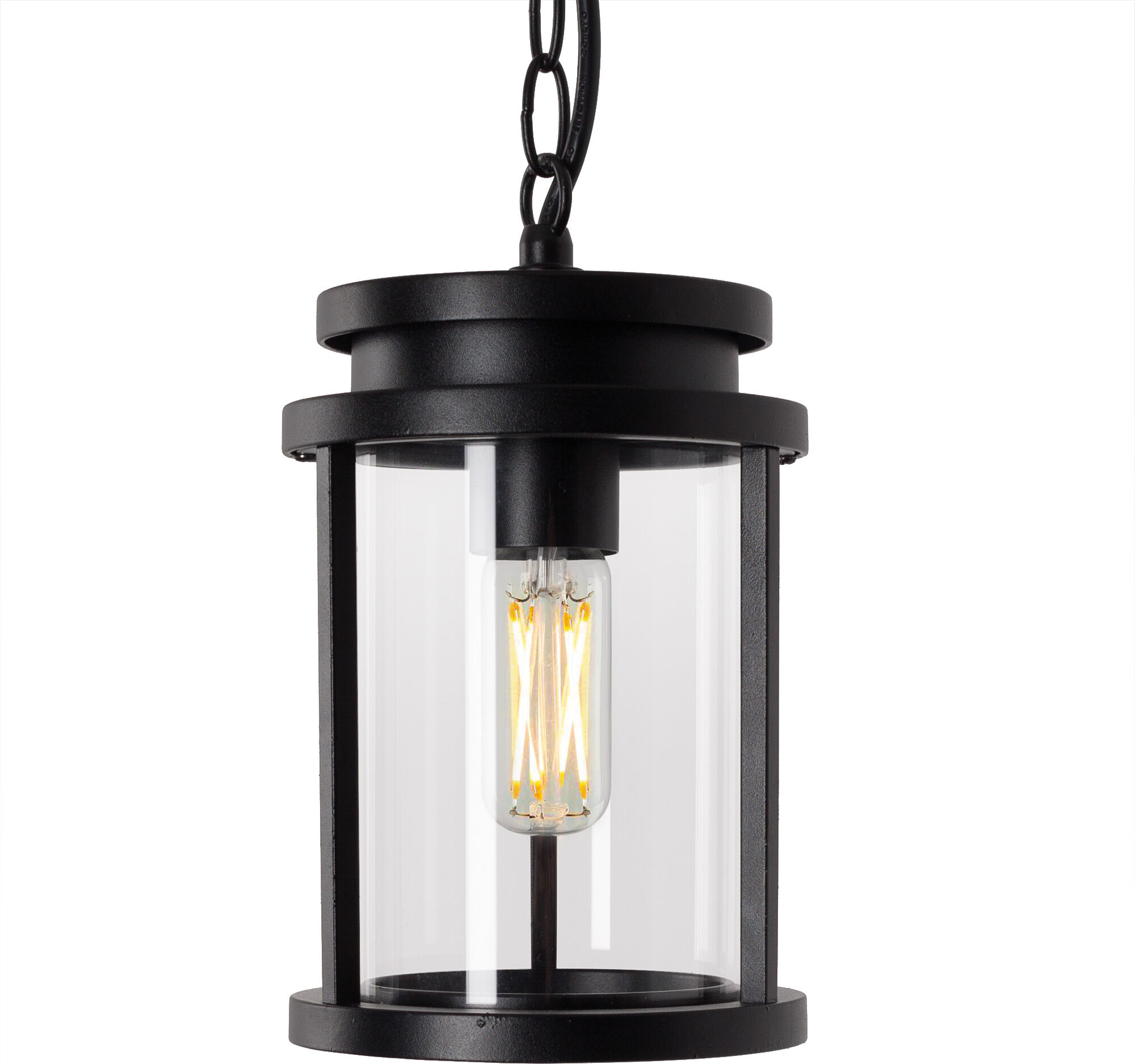KS Verlichting Hanglamp Zwart Sydney Aan Ketting