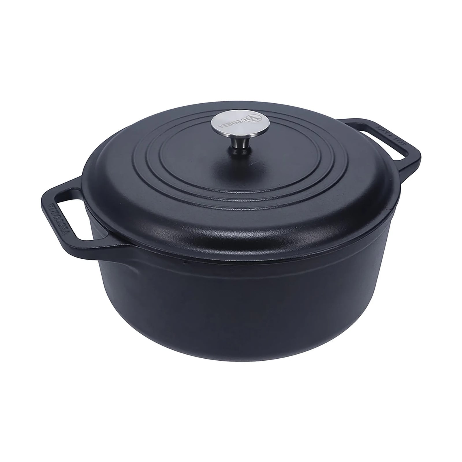 Victoria gietijzeren geëmailleerde braadpan 6,6 l