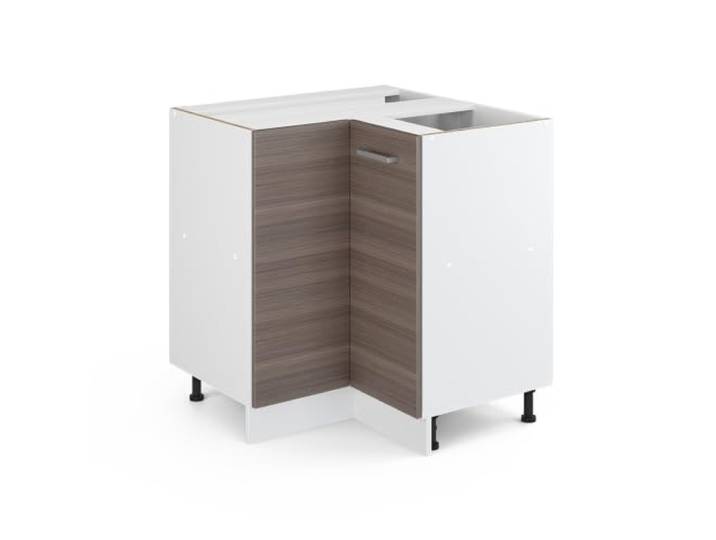 Vicco Eckschrank für Hausrat R-Line, Grau, 75.6 cm