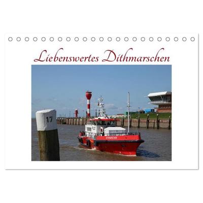 Liebenswertes Dithmarschen (Tischkalender 2026 DIN A5 quer), CALVENDO Monatskalender