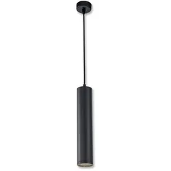 ISOLED Pendelleuchte 300, rund, GU10, exkl. Leuchtmittel, Aluminium, Schwarz ISO-114217