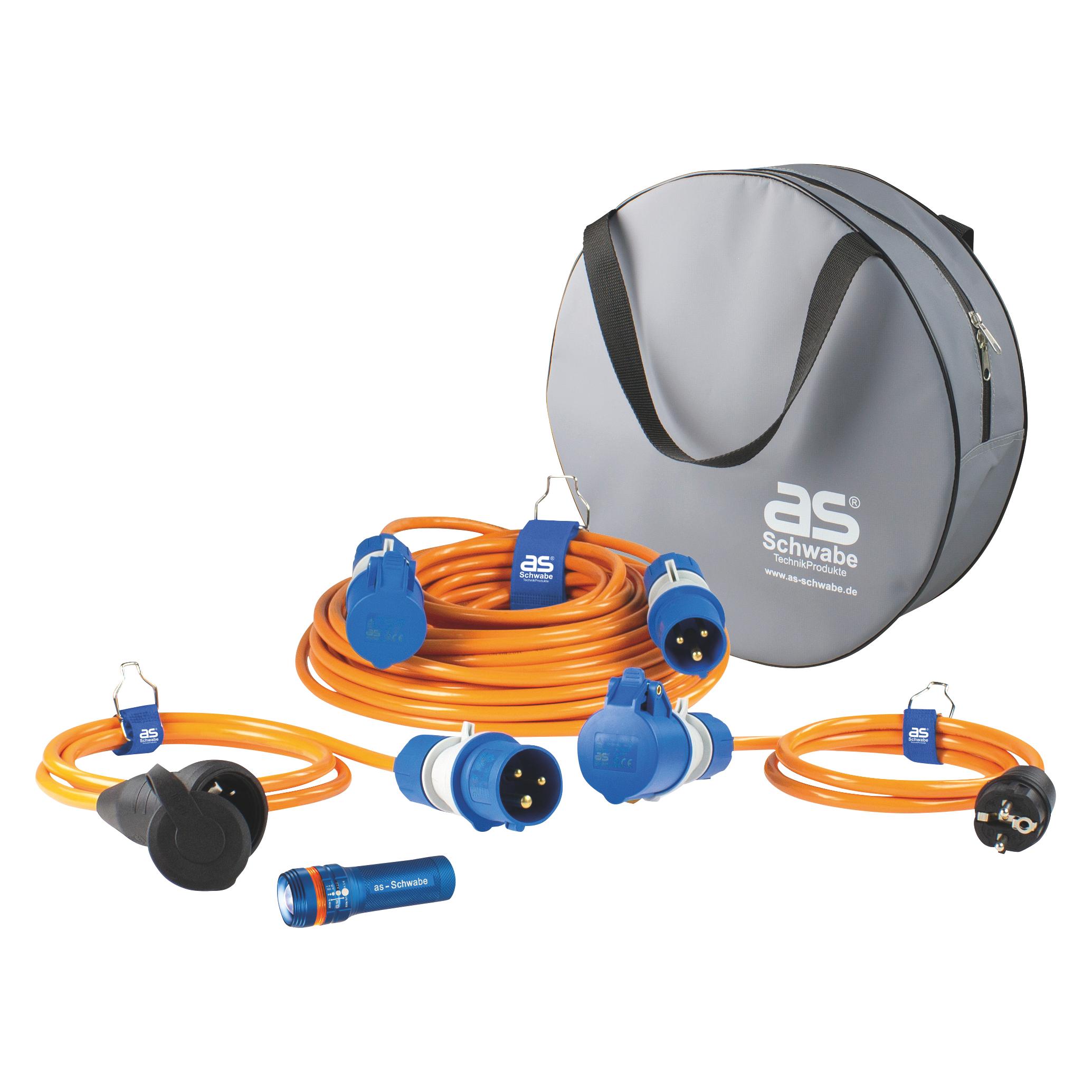 As - Schwabe Camping Set (25 m, 2.50 mm²) (19706)