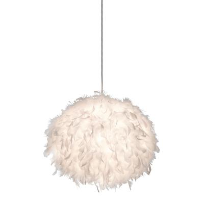 NOWA Hängeleuchte "DUCKY", weiß, Ø 40cm H: 150cm, 1 Stk., Leuchten, Hängelampe Esszimmer-Leuchte Esstischleuchte Wohnzimmer, Hängeleuchte