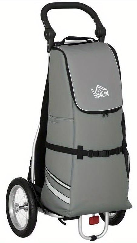 Selius Opvouwbare transportkar met extra grote laadruimte en all-terrain EVA wielen
