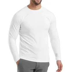 FootJoy Thermal Fleece Baselayer Mock Herren weiss