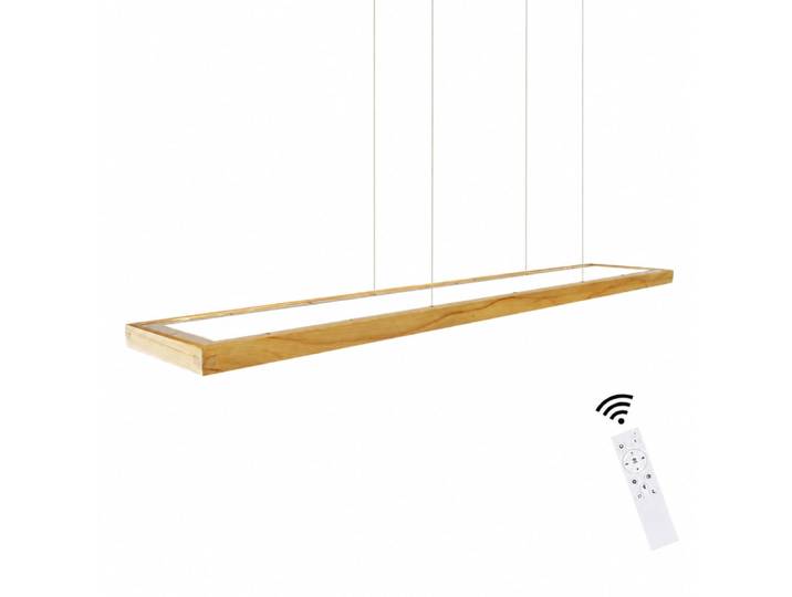Suspension en acrylique marron 100x17x2.5cm led