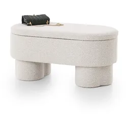 Tchibo - Bouclé-Stauraumbank - 80x40x45cm -
