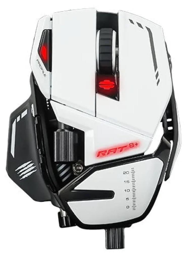 Mad Catz R.A.T. 8+ White optische gamingmuis