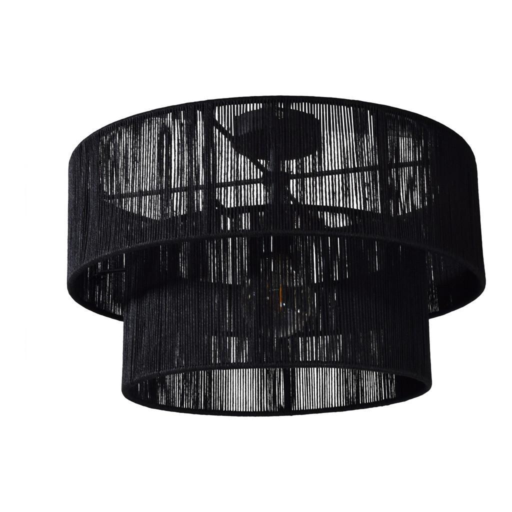 Urban Interiors Deckenleuchten, Schwarz, Metall, Rund, 45x26x45 cm, Lampen & Leuchten, Innenbeleuchtung, Deckenleuchten