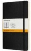 Moleskine libreta clásica Expanded negra L rayada tapa blanda
