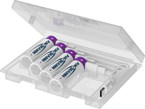 Ansmann Mignon (AA)-Akku Li-Ion 1950 mAh 1.5V 4St.