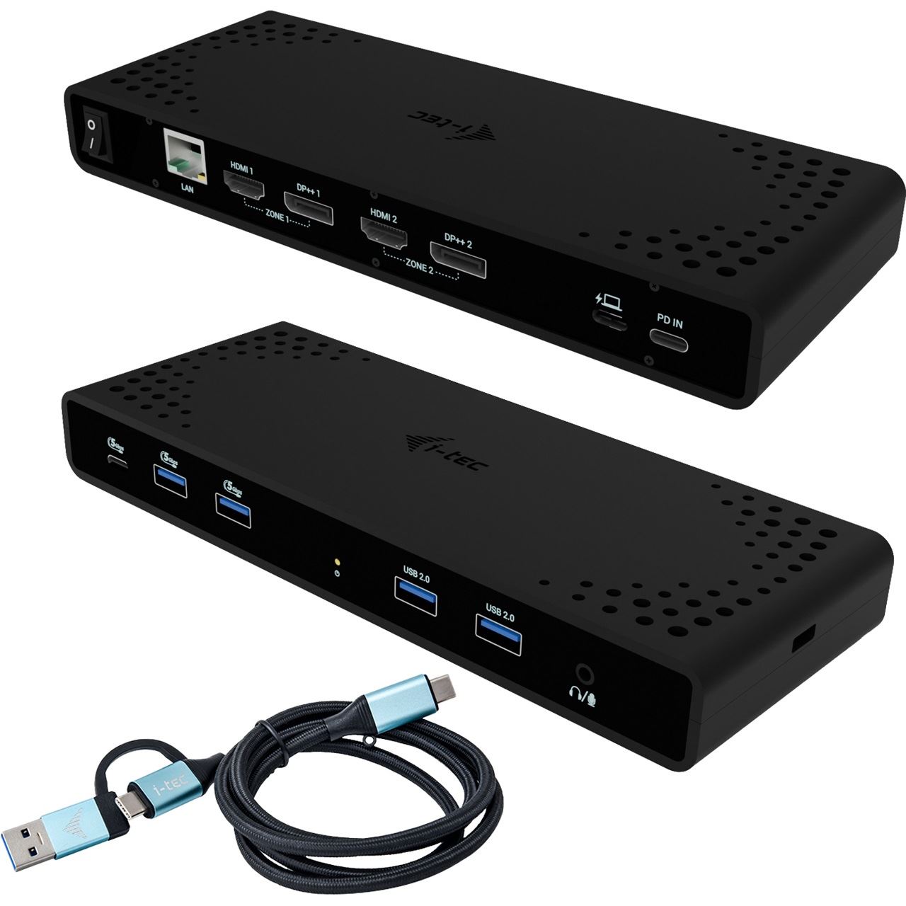 I-TEC Universal Dual 4K Display Docking Station PD 85W