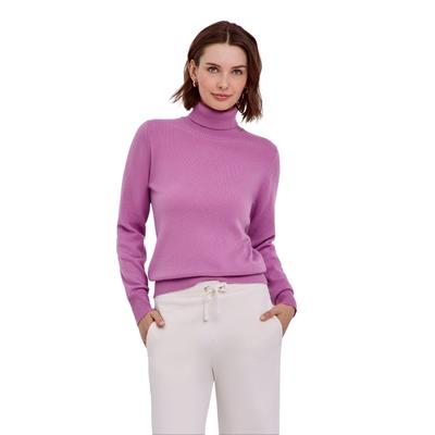 Strickpullover FALKE "Pure Cashmere", Damen, Gr. L, blush (8778), Pullover Strickpullover