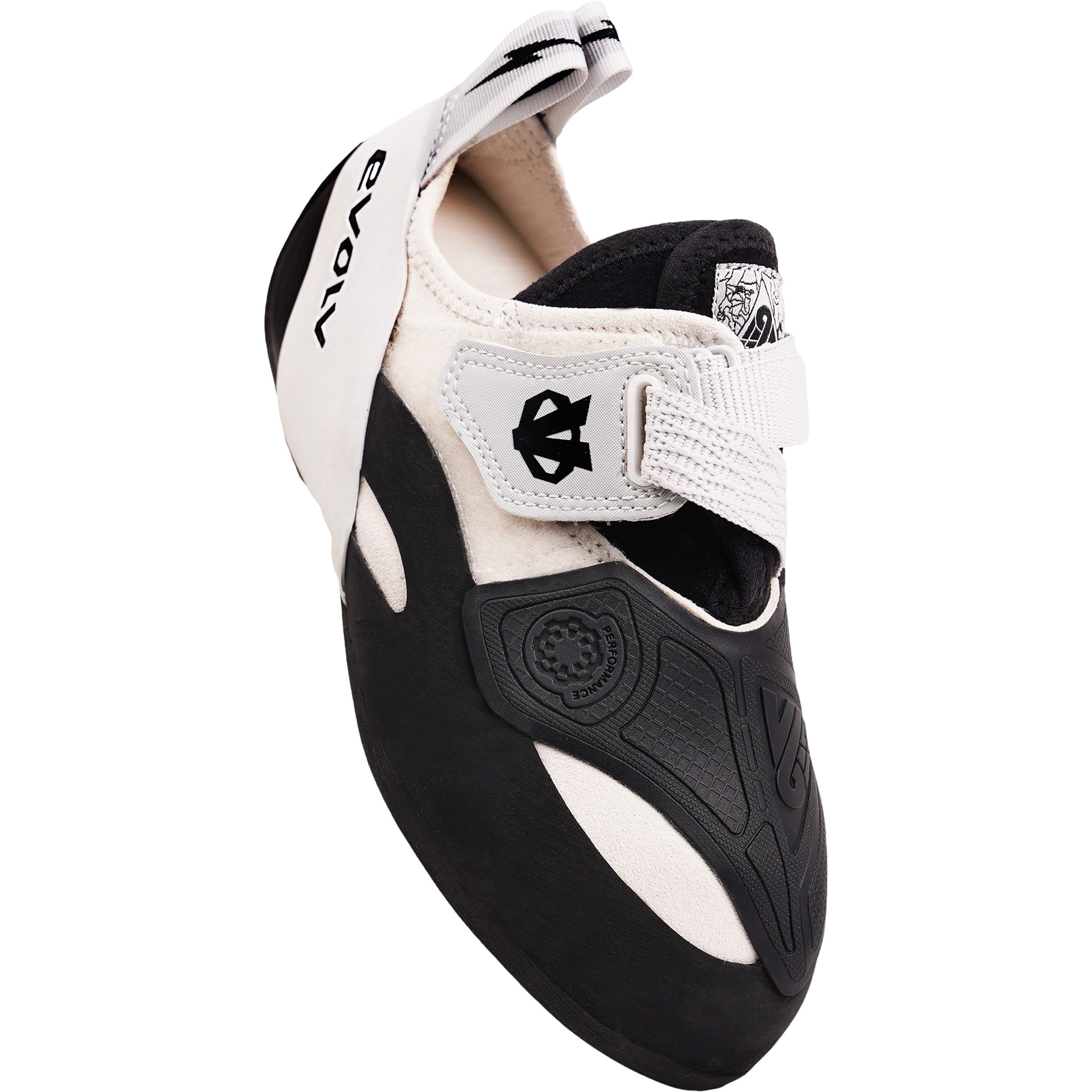 Evolv V6 LV Kletterschuhe Kletterschuhe weiss Größe 40 Bouldern | Sportklettern