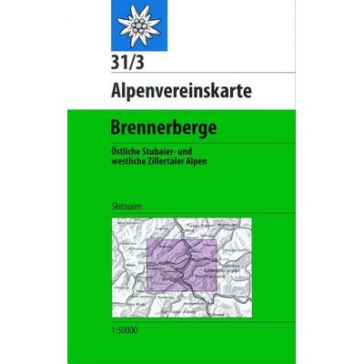 Brennerberge, Sonstige von , Deutscher Alpenverein, 978-3-928777-52-0