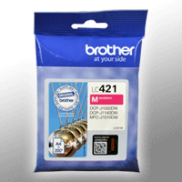 Brother Tinte LC-421M magenta