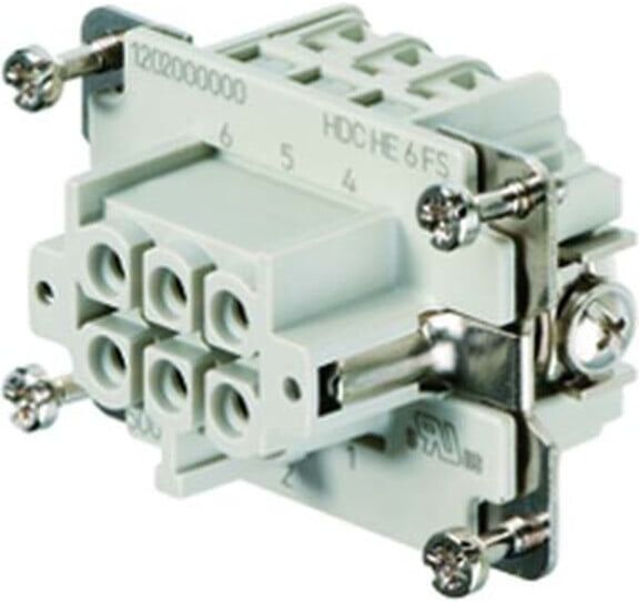 Weidmüller Connecteur d'insertion HDC HE 6 FS (0407884)