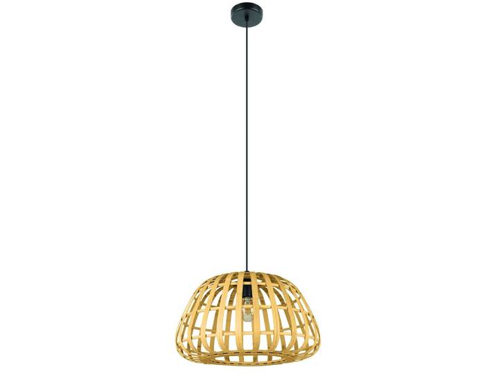 EGLO Montezuelo, Flexible Halterung, Schwarz, Natürlich/Natur, Holz, Stahl, Holz, Schwarz, Drinnen