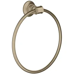 Axor, Handtuchhalter + Handtuchhaken, Handtuchring MONTREUX Wandmontage brushed nickel