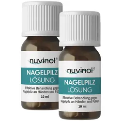 Doppelpack Nuvinol Nagelpilz Lösung 2X10 ml