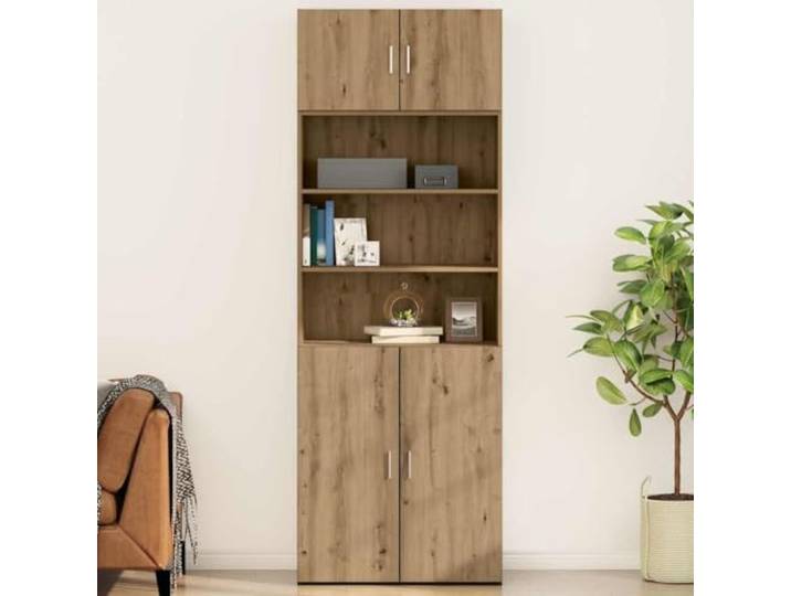 HEFZGDB Platzsparender Hängeschrank für die Wandmontage in Weiß mit glatter Oberfläche aus Holzwerkstoff, bietet praktischen Stauraum und kann zur Montage an Highboard Oberplatte genutzt