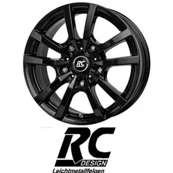 RC-Design RC25T 6.5x16 5/118 ET48 Schwarz lackiert