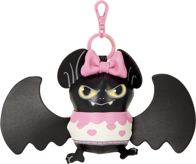 Loungefly Monster High Count Fabulous Bat Bag Charm for Key Chains, 8.8 cm x 8.8 cm x 2.54 cm, Official Monster High Accessory
