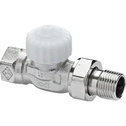 Thermostat-Ventilunterteil IMI Heimeier V-exact II, umgekehrte Flussrichtung, DN15 (1/2''), Durchgang