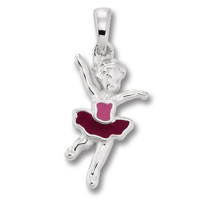 Kettenanhänger ONE ELEMENT "Ballarina Anhänger aus 925 Silber", silber, Schmuckanhänger, Mädchen, Silber 925 (Sterlingsilber), Kettenanhänger, Fein gefertigt – ein Zeichen mit besonderer Bedeutung