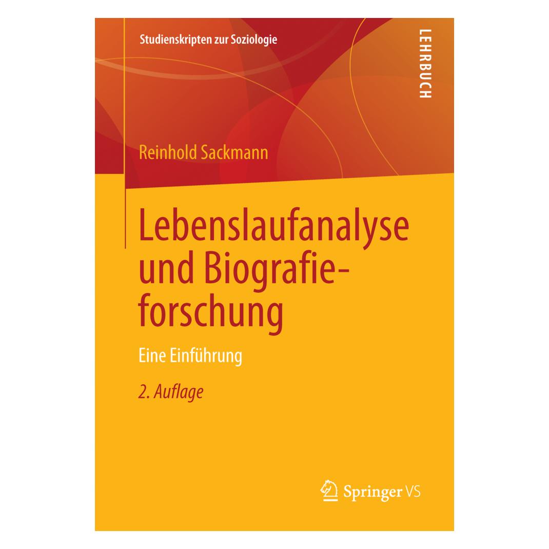 Springer Lebenslaufanalyse und Biografieforschung (Deutsch, Softcover, Reinhold Sackmann) (35139200)
