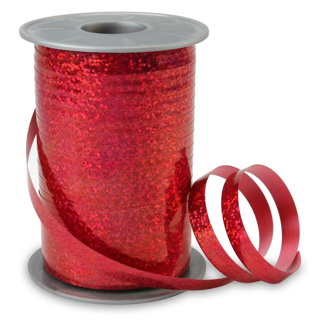 Pattberg Geschenkband Holly 1 cm x 200 m, Rot (197 9 609)