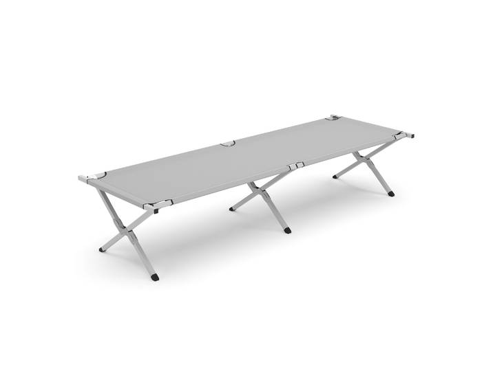Campingbett klappbar IRIS 210 x 72 x 45 cm grau