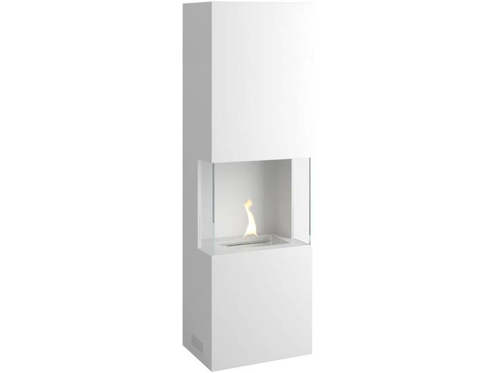 TENDERFLAME Dekokamin Ambientekamin »INDIE 180« , weiß, B/H/T: 50cm x 170cm, Dekokamine, mit Brenner und flachem Docht, Dekokamin