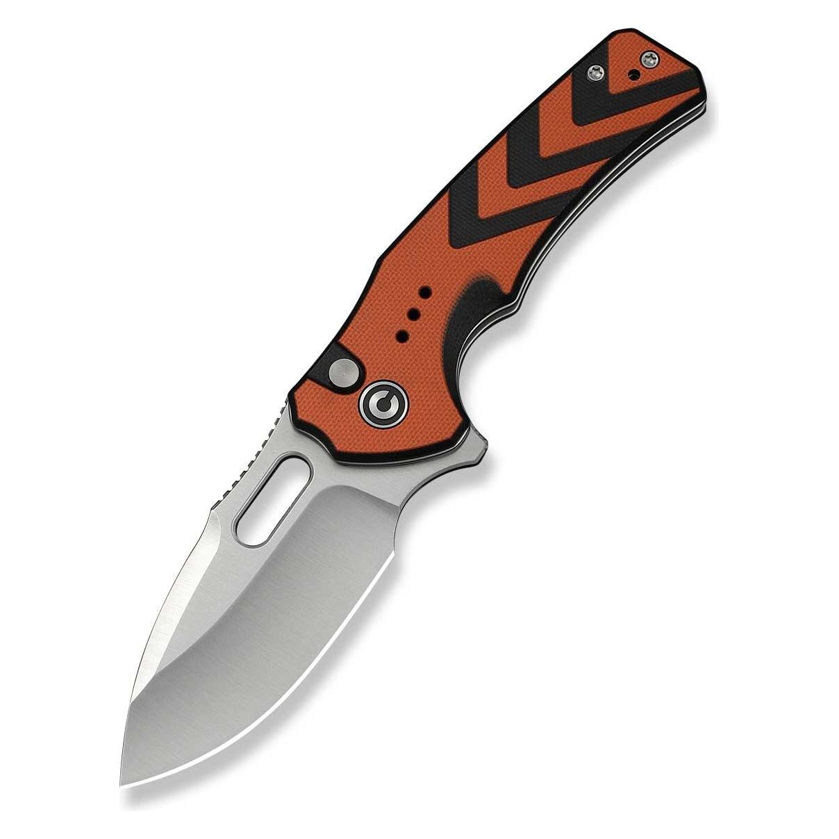Civivi Vexron G10 Milled Orange Black 14C28N Messer (C24066-3)