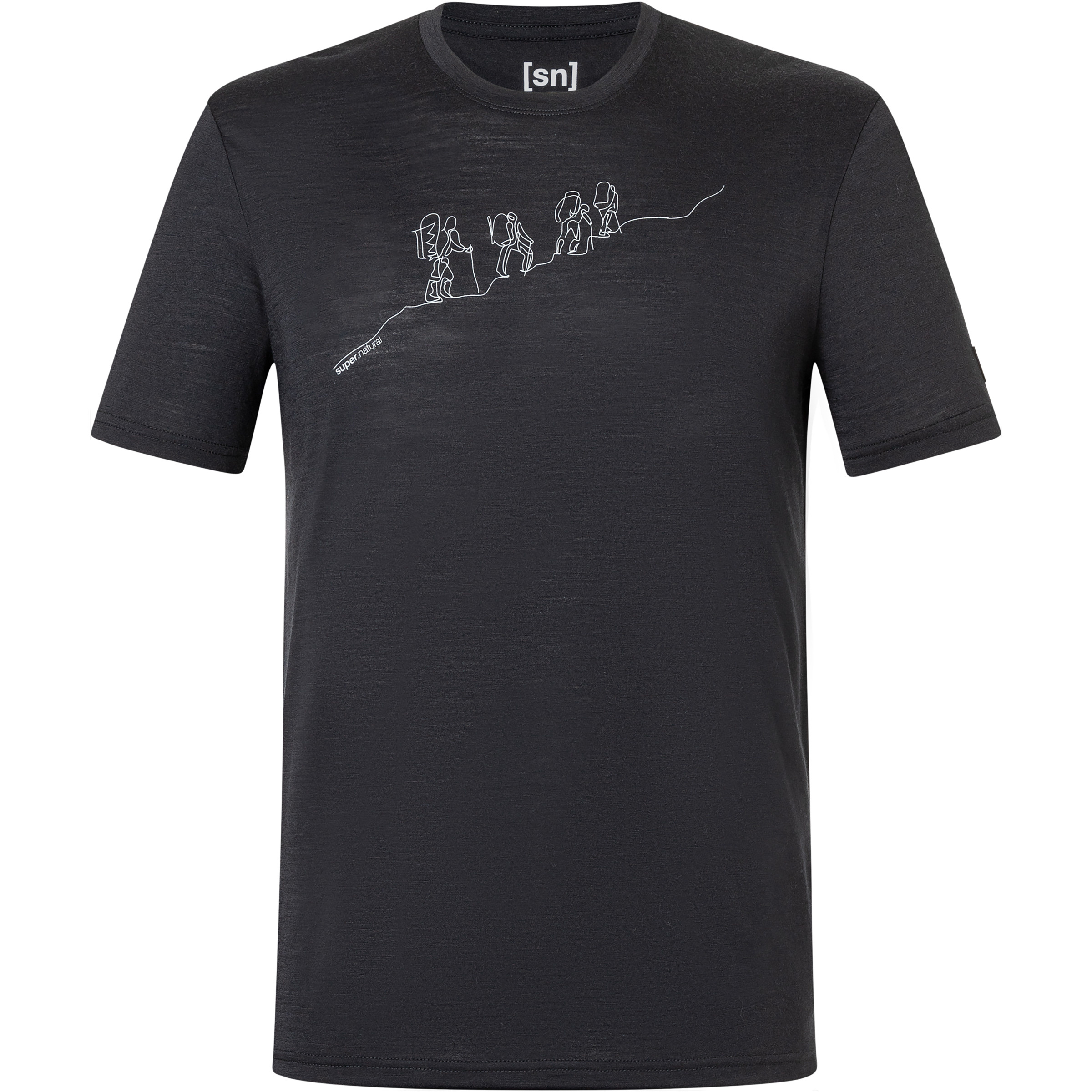 Super.Natural Hiking Herren T-Shirts beige Größe XXL Yoga | Lifestyle Hautfreundlich Merinowolle