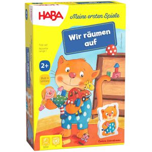 Haba Lernspiel Meine ersten Spiele, Wir räumen auf, ab 2 Jahre, 1-3 Spieler