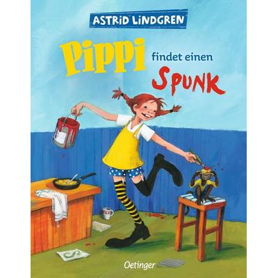 Pippi findet einen Spunk, Gebundene Ausgabe von Astrid Lindgren, Verlag Friedrich Oetinger GmbH, 978-3-7891-7542-8