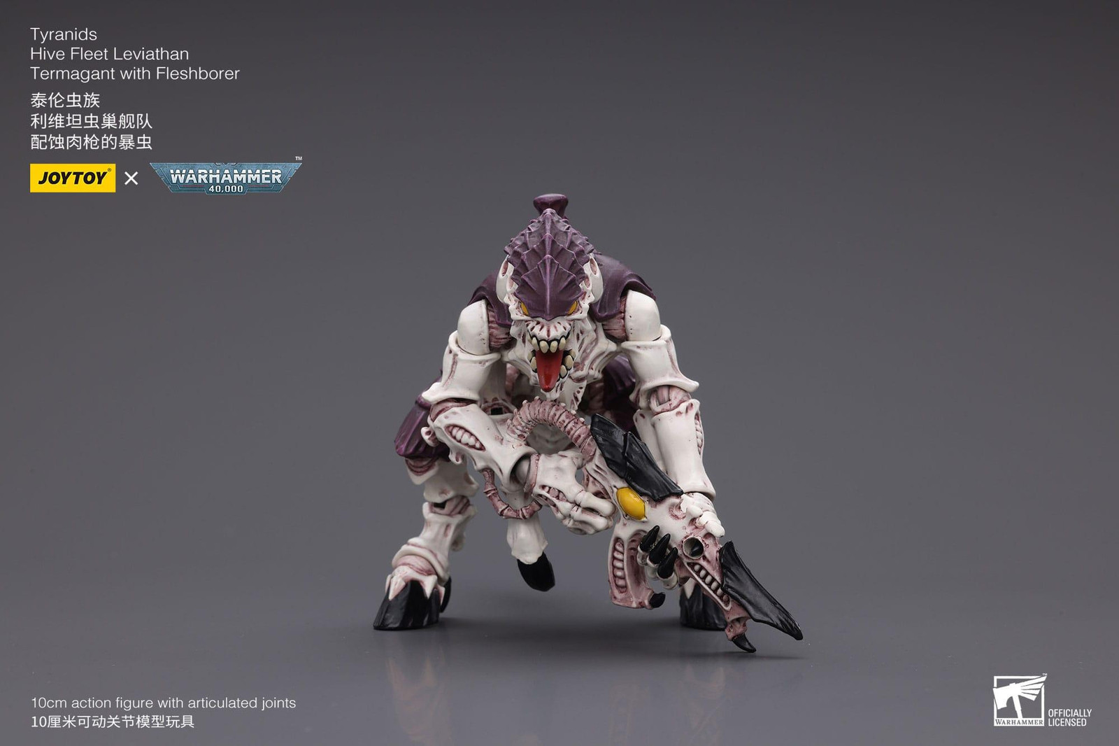 Joy Toy Warhammer 40k actiefiguur Tyranids Hive Fleet Leviathan Termagant met Fleshborer 12 cm