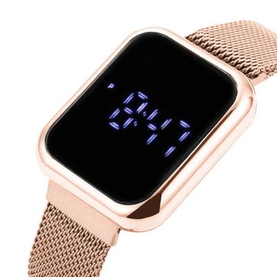 Uplifted Goods Luxury Digital LED Couple Wristwatch Set pink