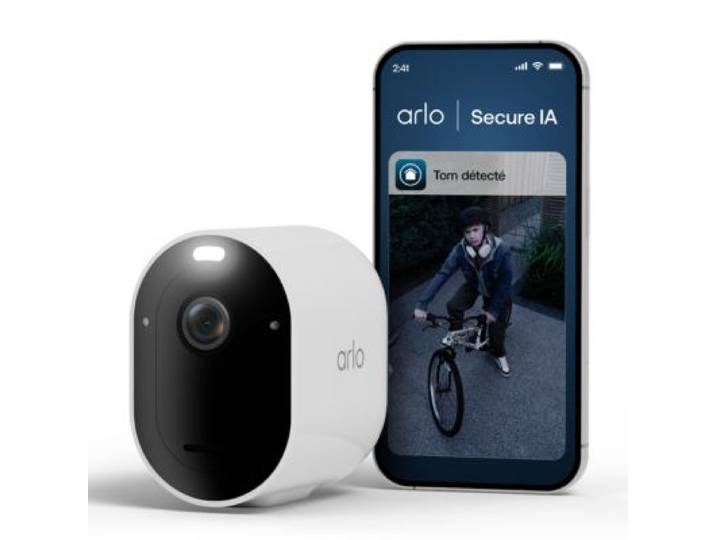 Arlo - Caméra De Surveillance 1 Caméra 2k+ Extérieur Pro6