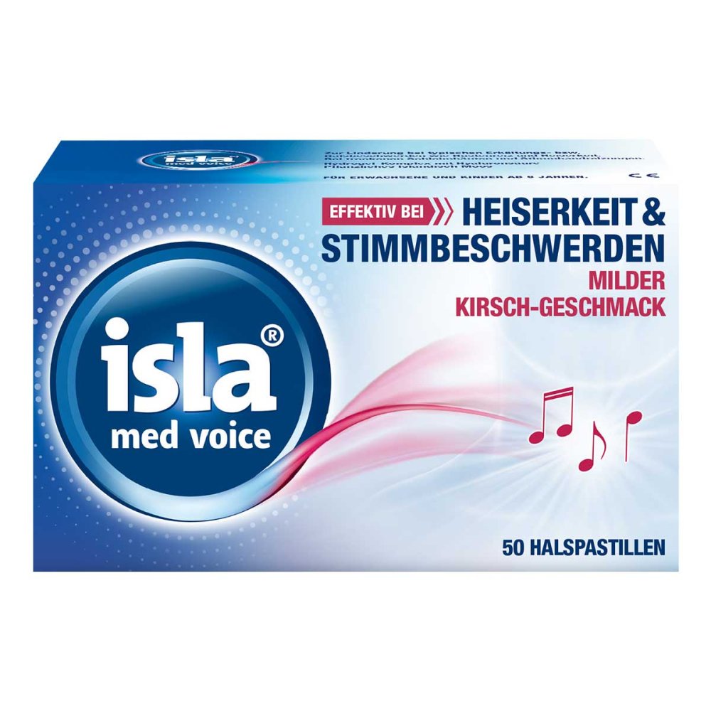 Engelhard Arzneimittel GmbH & Co.KG isla med voice Halspastillen bei Heiserkeit & Stimmbeschwerden 14168950