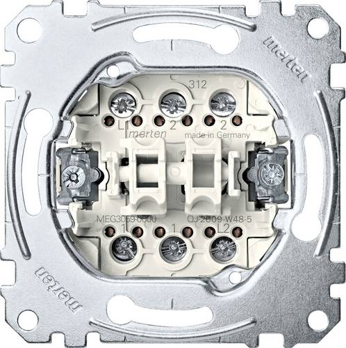 Merten 2fach Einsatz Taster MEG3059-0000 1St.
