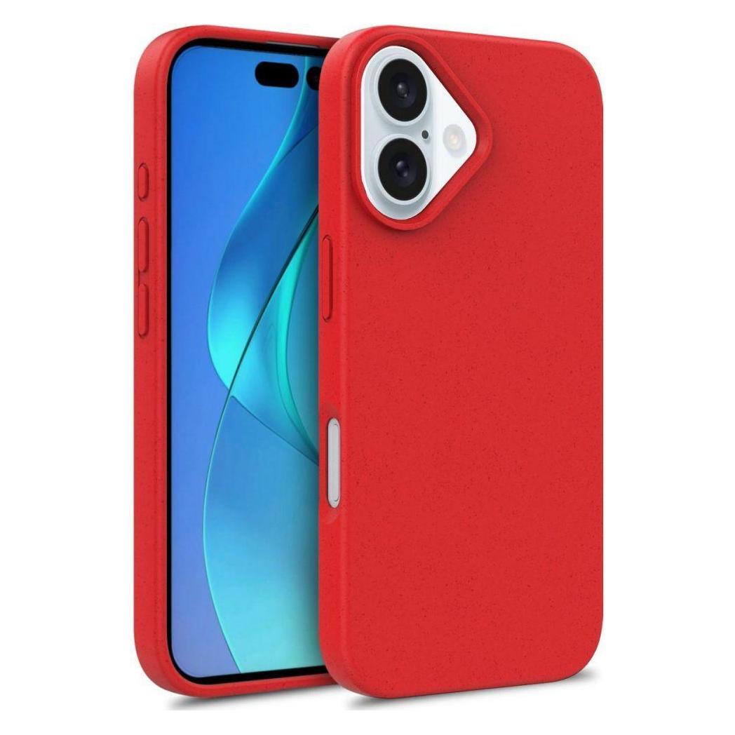Hurtel Multiple Color Wheat Case MagSafe for iPhone 16 - red (Apple iPhone 16) (170883)
