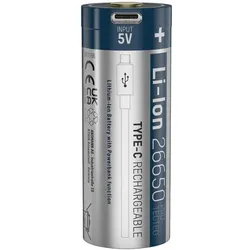 Ansmann Akku mit Ladegerät »Li-Ion 26650«