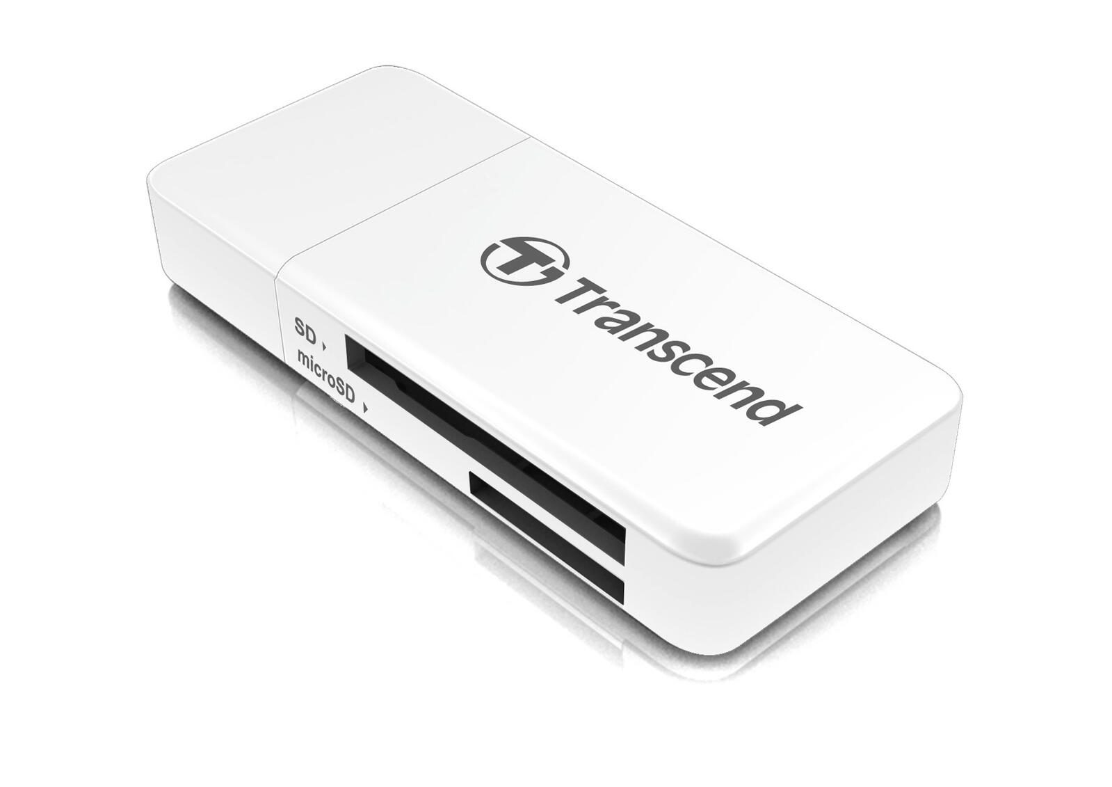 Transcend RDF5 Kartenleser USB 3.0 Weiß TS-RDF5W