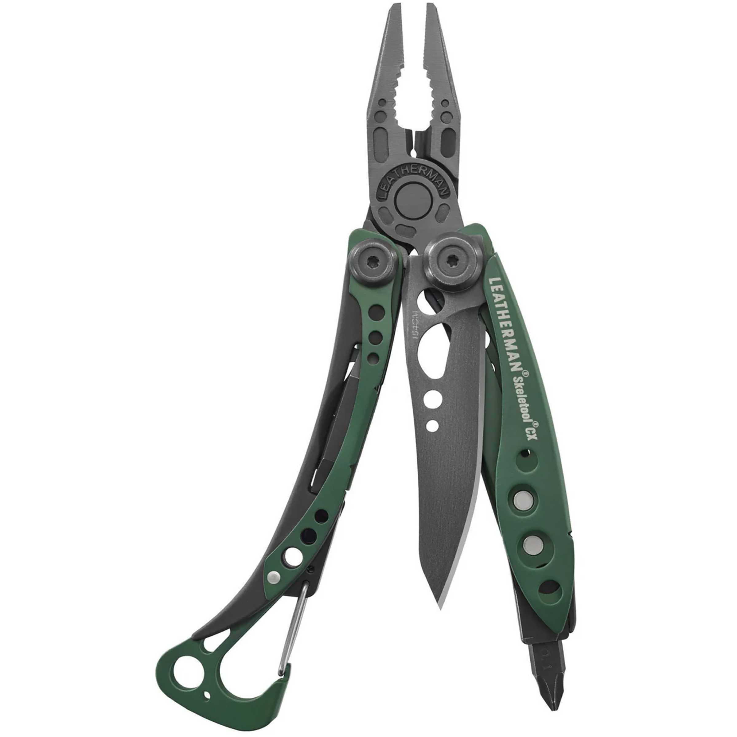 Leatherman Skeletool CX Multitool Multitools gruen Trekking