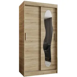 SCHIEBETÜRENSCHRANK mit Spiegel ULTRA 200/100/62 2-türig